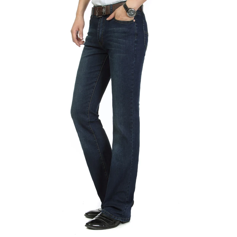 Мужские облегающие джинсы Idopy в деловом стиле со средней посадкой