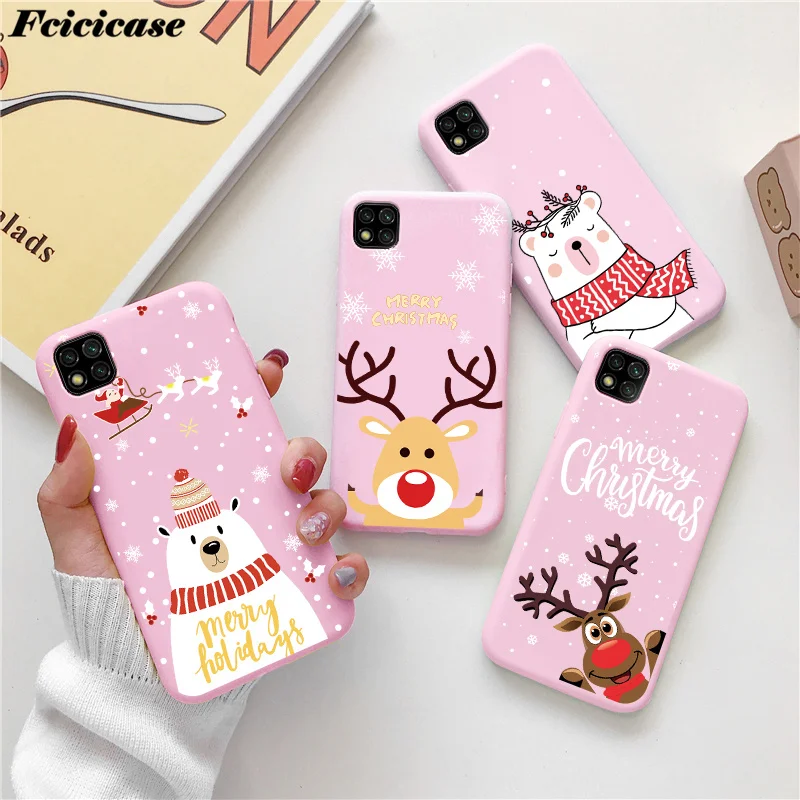 Чехол для iPhone 13 12 Pro Max Mini С Рождеством 11 XS MAX X XR SE 2020 7 8 6 6S 5 5S Plus подарочный пакет |
