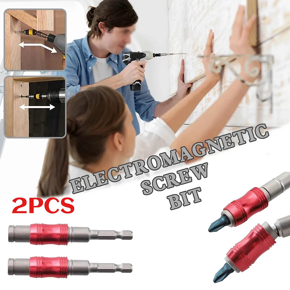 

Steel Impact Magnetic Pivoting Bit Tip Holder Swivel Screw Drill Accessory Bits