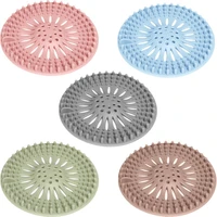 hair catcher durable silicone hair stopper shower drain covers easy to install and clean suit for bathroom bathtub and kitchen