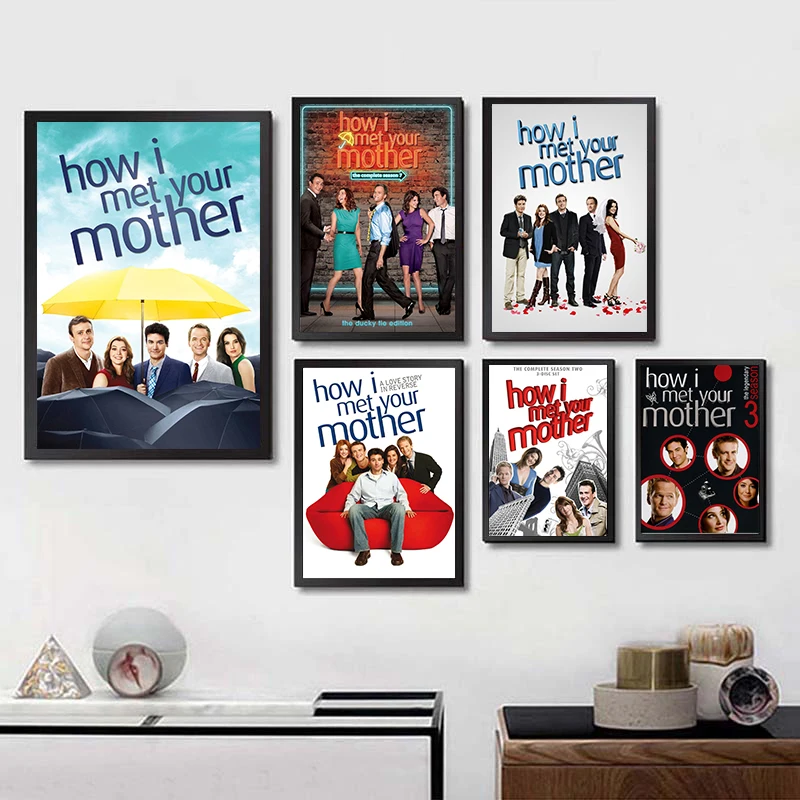 Как я встретила вашу мать настенные наклейки для телевизора украшение дома