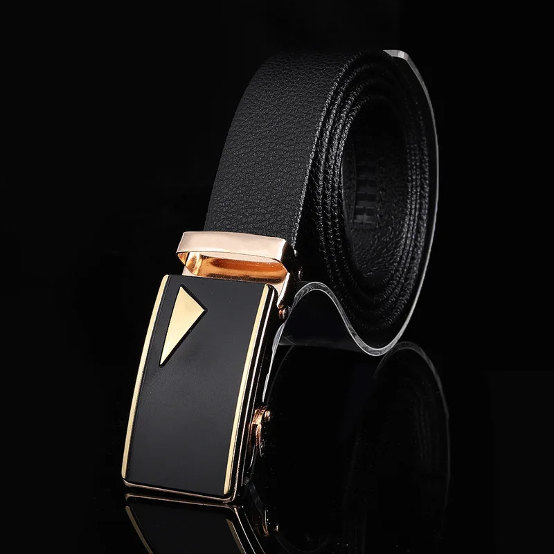 

2021 Casual Belt Men's Business Fashion Designer Automatic Buckle Belt Soft Wear-Resistant All-Match Gift Pants Belt luxe homme