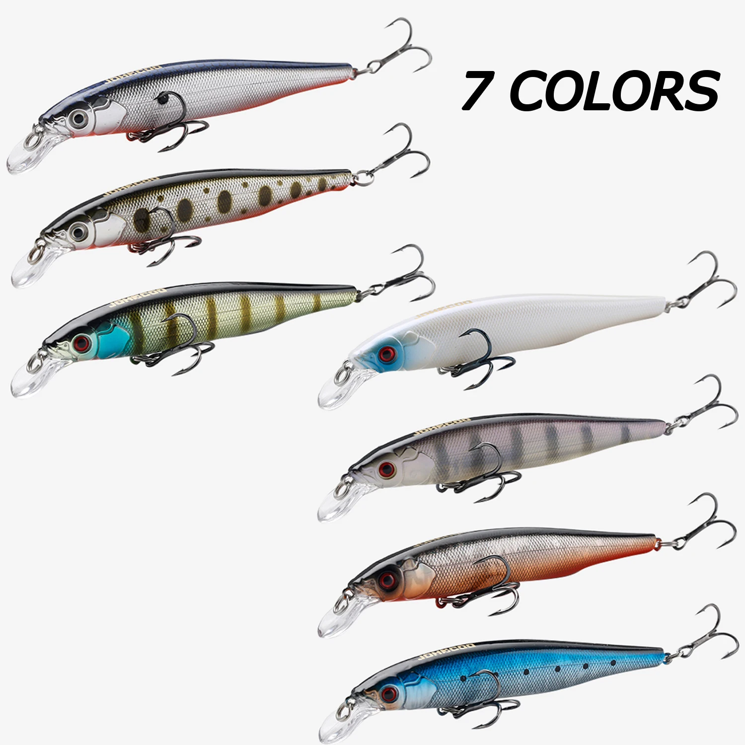 JOHNCOO рыболовная приманка гольян воблер искусственная жесткая подвесная 85 мм/110 мм