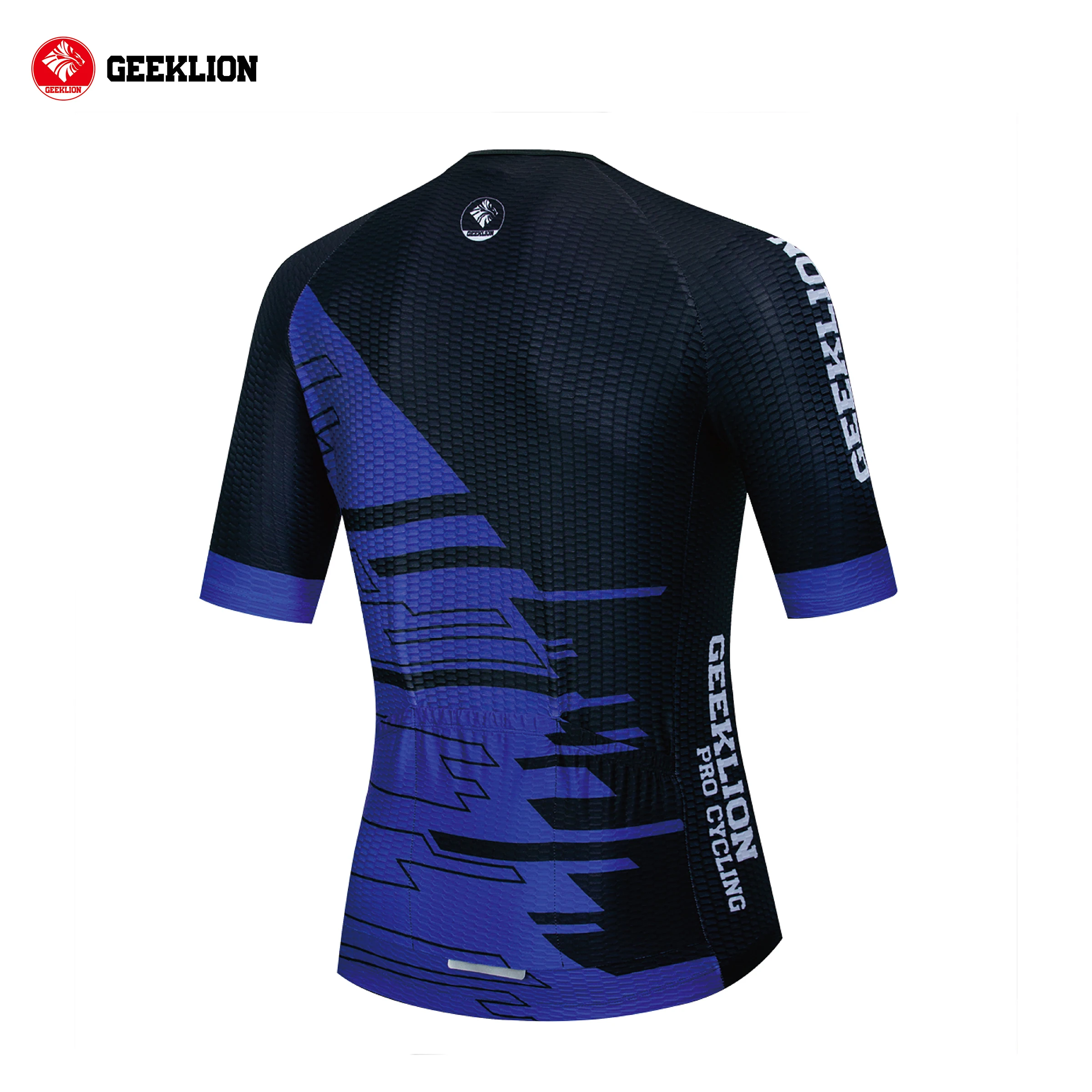 Geeklion летняя велосипедная дышащая Джерси с коротким рукавом MTB Pro Team Racing одежда