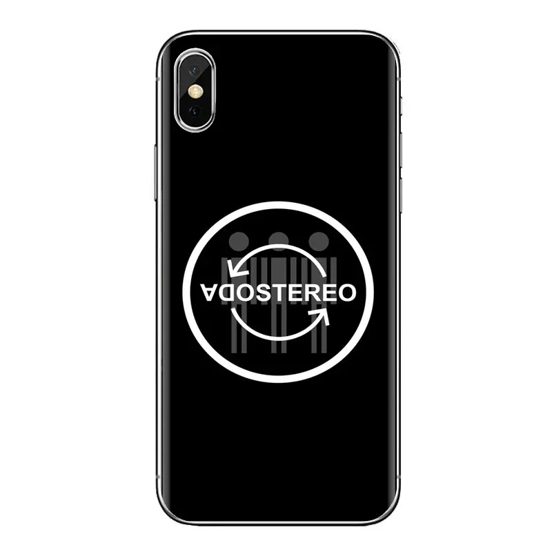 Soda Stereo Argentine band Logo Soft Transparent Cases For Samsung Galaxy S3 S4 S5 Mini S6 S7 Edge S8 S9 S10 Plus Note 3 4 5 8 9 |