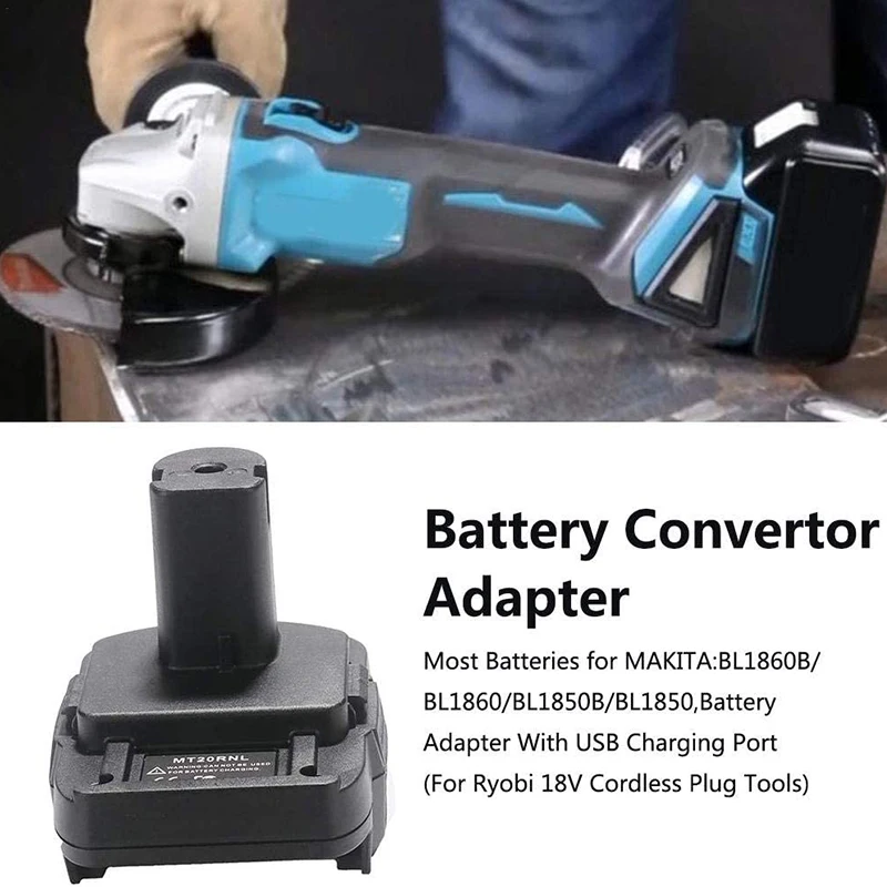 MT20RNL Аккумуляторный преобразователь адаптер для Makita 18 в литий ионная батарея