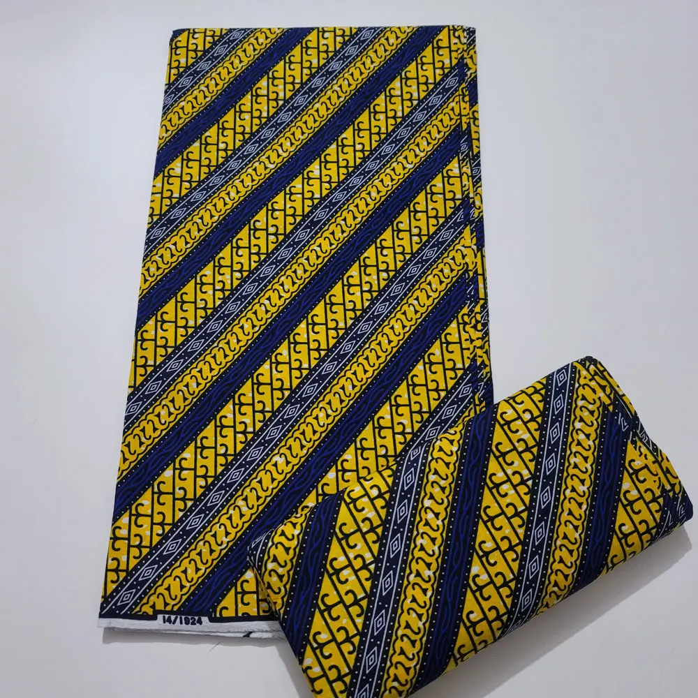 Африканская ткань восковая печать хлопок 100% Анкара натуральная Восковая Ткань