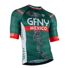Мужская велосипедная одежда ropa ciclismo GFNY, летняя футболка с коротким рукавом, комплект велосипедной одежды