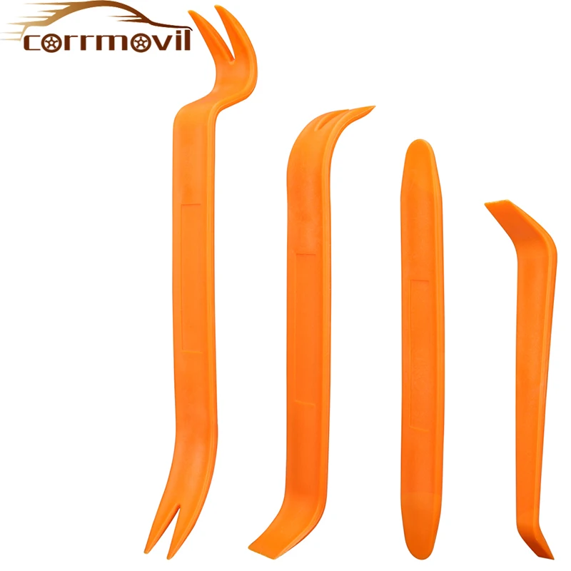 Инструмент для снятия автомагнитолы 4 шт. специальный инструмент панели с дверей