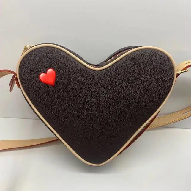

22cm Letter Heart / Bag High Quality Women's Handbag Mini Bag Fashion Purse Real Leather Bag