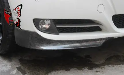 Передний разветвитель для авто из углеродного волокна накидки подходят BMW 3 серии
