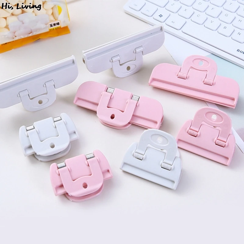 

2Pcs Powerful Food Fresh-Keeping Clip Airtight Sealing Clip Moisture-Proof Snacks Sealer Cooking Supplies Household Items