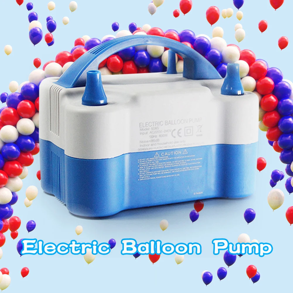 Воздушный насос для воздушных шаров Электрический двухнасадочный высокой
