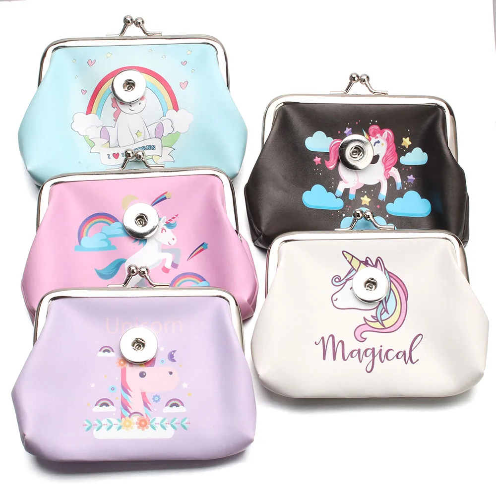 Новый Кошелек с кнопками застежками 18 мм маленькие кошельки для монет милым