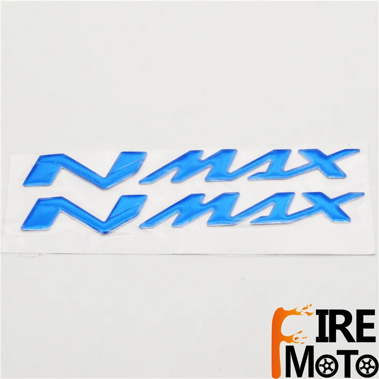 Для Yamaha NMAX155 125 NMAX 155 мотоциклетные наклейки эмблема значок 3D наклейка приподнятый