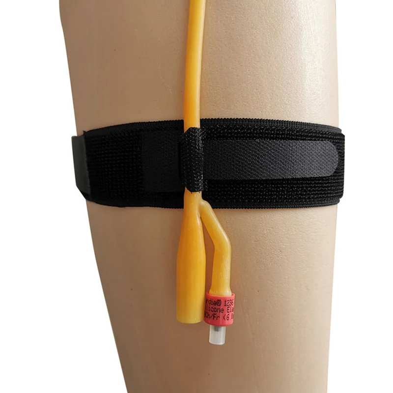 

1pcs Adjustable Catheter Fixator Elastic Comfortable External Durable Urine Bag Leg Holder Fixation Band Fixation Starp Fixator
