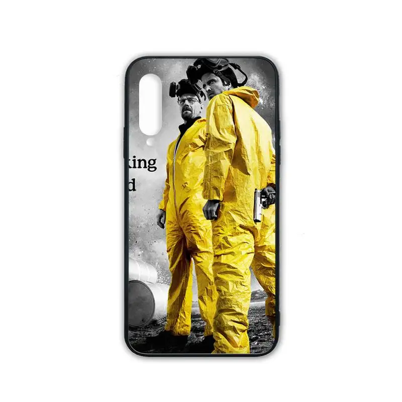 

YJY Heisenberg Breaking Bad Silicone black case coque for Samsung galaxy A6 A7 2017 2018 A9 A10 A20 A30S A40 A50 A70 A80 cover