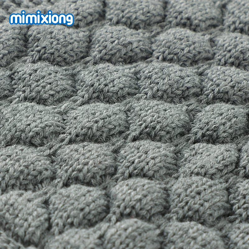 

Baby Blankets Ultra-Soft Newborn Boys Girls Swaddle Wrap Sleepsack for Stroller 100*36cm Infant Kids Knitted Blankets Breathable