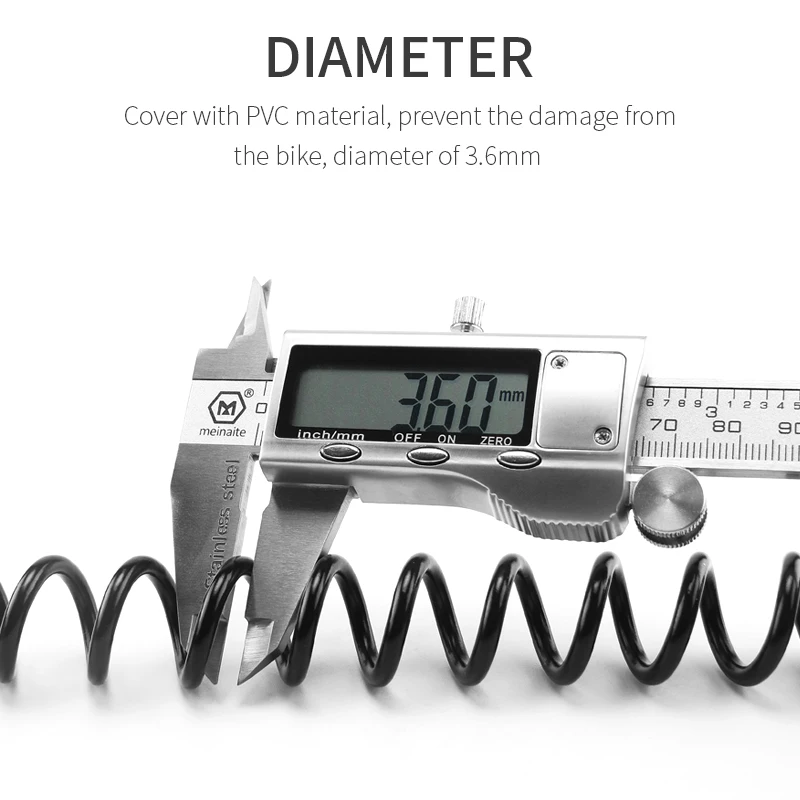 ULAC мини велосипедный замок 1200 мм сложить рюкзак шлем кабель 3-значный Комбинации