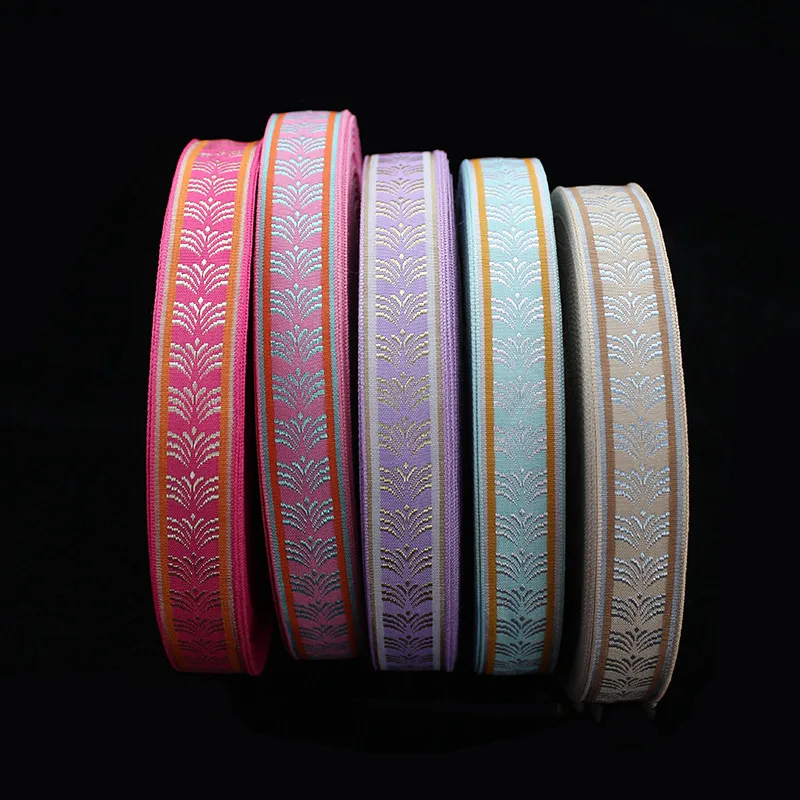 Вышитая жаккардовая лента шириной 2 см кружево для украшения дома одежда шторы |