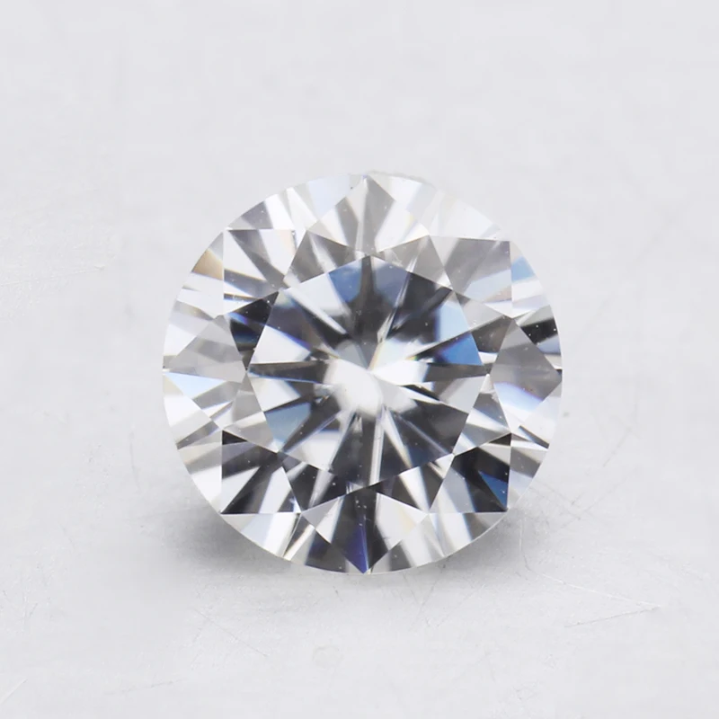 Круглый бриллиант 4 0 мм 0.3ct DEF color VVS1 чистый белый камень с муассанитом|Бусины| |