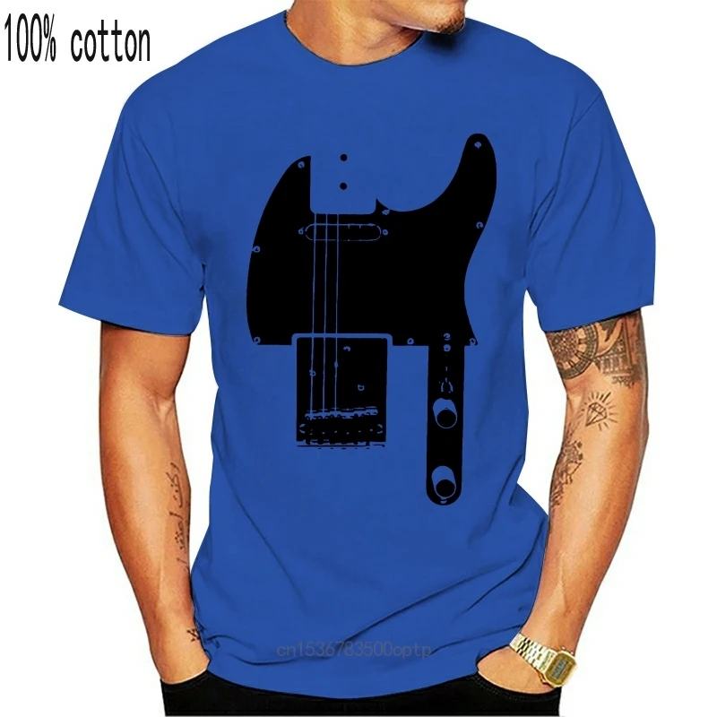 

New Men tshirt Telecaster Body Guitar T Shirt women T-Shirt tees top