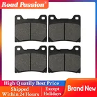 Передние и задние тормозные колодки для мотоциклов YAMAHA XV750, Virago XV1100, FZ600, FZR400, Genesis 1WG, YX600, Radian FA88