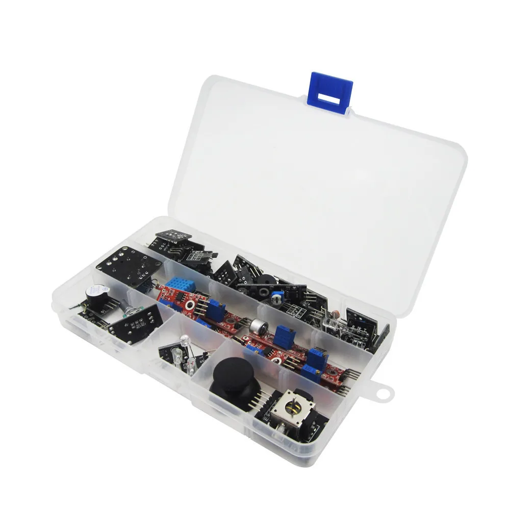 

Лидер продаж, стартовый комплект модулей сенсора s 45 в 1, наборы датчиков 37 в 1, высокое качество (работает с официальными платами), новинка 100%