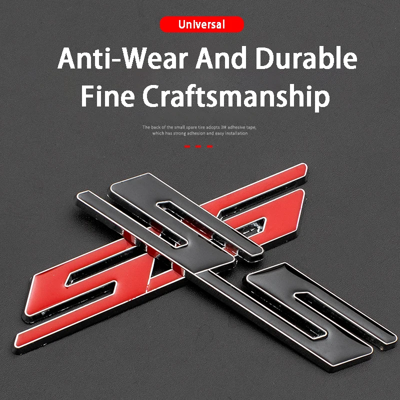 

Metal SS Refit Grill Emblem Car Grille Badge Car Stickers Decals For Chevrolet Cruze Sail Lova Aveo Camaro Epica Accessories