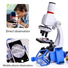 450X1200X детский Биологический микроскоп для дома и школы, монокулярный Биологический микроскоп, микроскоп для учеников начальной школы, научный эксперимент, инструмент