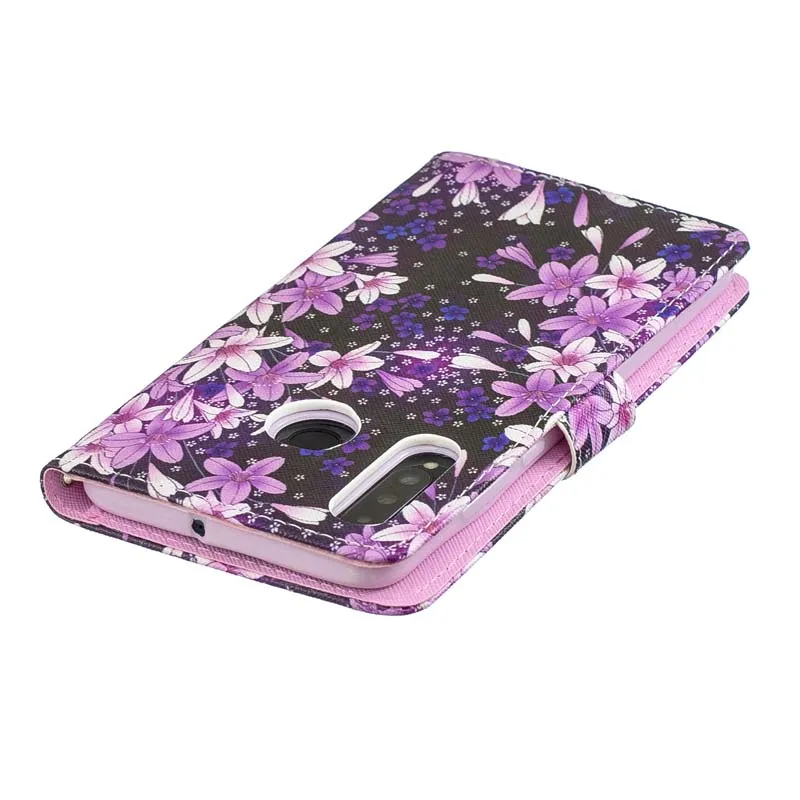 Модный кожаный чехол-книжка с бумажником чехол для Huawei Honor 8S 8A 8C 8X10 P30 Lite 20 Pro Y5 Y6 Y7 Y9 Prime AMN-LX9 KSE-LX9 чехол