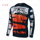 2021 горный велосипед Команда горнолыжная Джерси HTTP Fox MTB внедорожный велосипед MX локомотивная рубашка для пересеченной местности горный велосипед