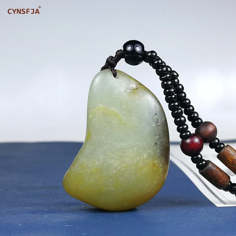 Настоящий редкий Сертифицированный натуральный китайский Семена Hetian Jade Xinjiang