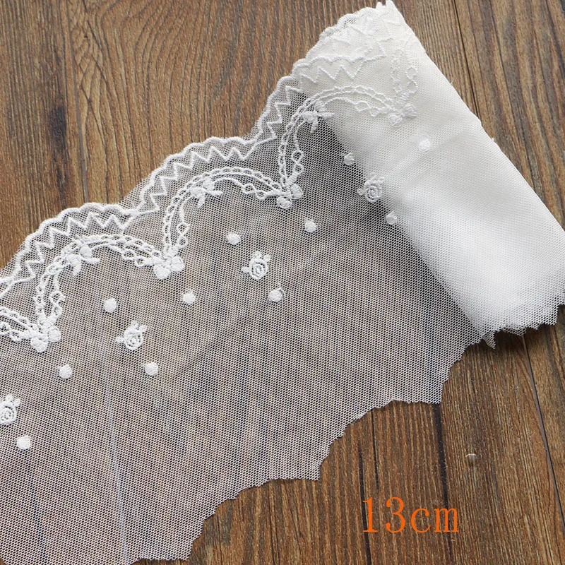 1 ярд белая кружевная лента ручной работы отделка лоскутный материал пошив