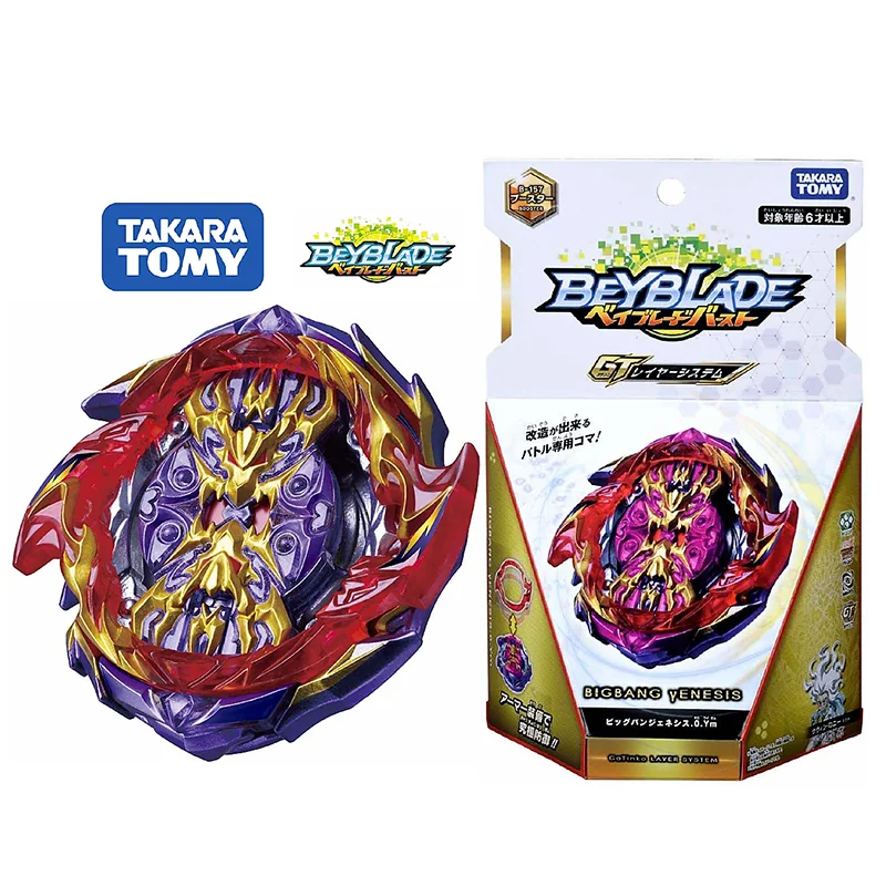 

Original TAKARA TOMY BEYBLADE BURST GT B157 BIG BANG GENESIS 0.Ym with original box