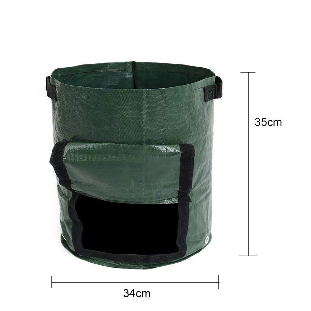 Behogar 7 галлонов Вертикальный висячий сад горшок для выращивания овощей мешки