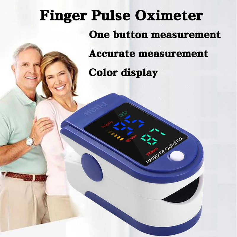 Digital Medical Portable Finger Pulse Oximeter With Bag blood oxygen Heart Rate Saturation Meter Oximetro de dedo |