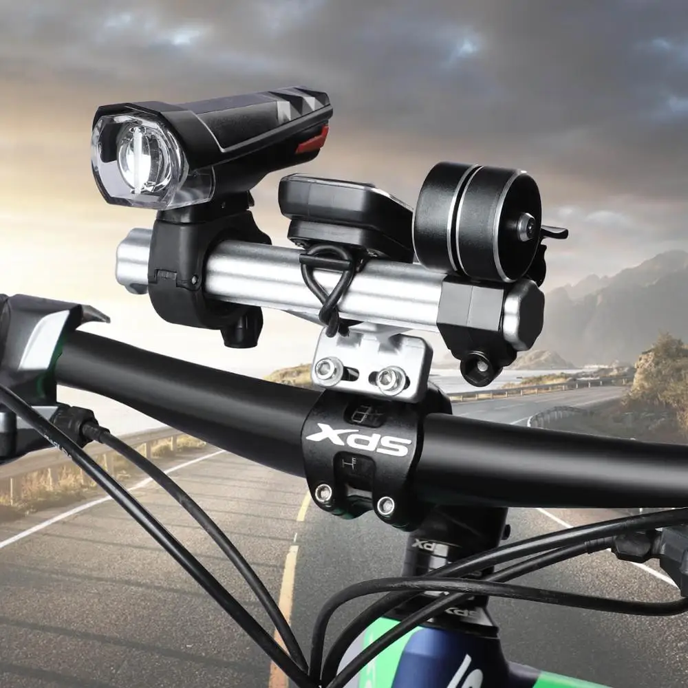 

WEST BIKING Bike Handlebar Extender Flashlight Holder Handle Bar Bicycle Accessories Extender Mount Bracket Cycling Extender