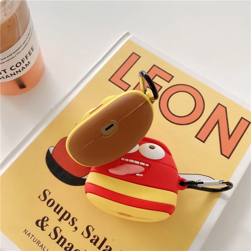 

Cute Caterpillar AirPods Protective Cover Apple Bluetooth Wireless Headset Soft Shell For Airpods 2/3 Generation