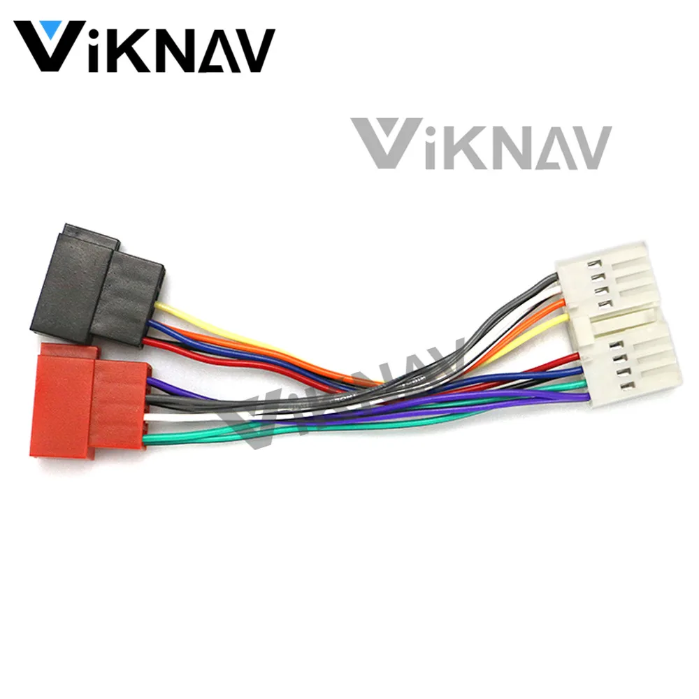 

Автомобильный ISO автомобильный жгут проводов соединитель радио адаптер кабель для-HONDA 1988-1998 (выберите модели) 12-110