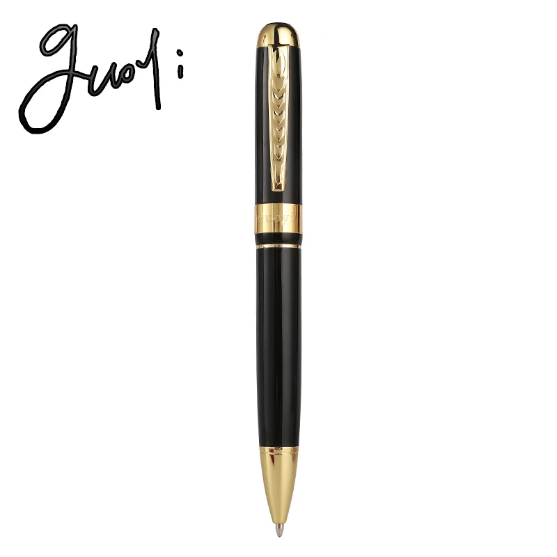 Шариковая ручка Guoyi A39 424 G2 роскошная металлическая для подписи с логотипом на