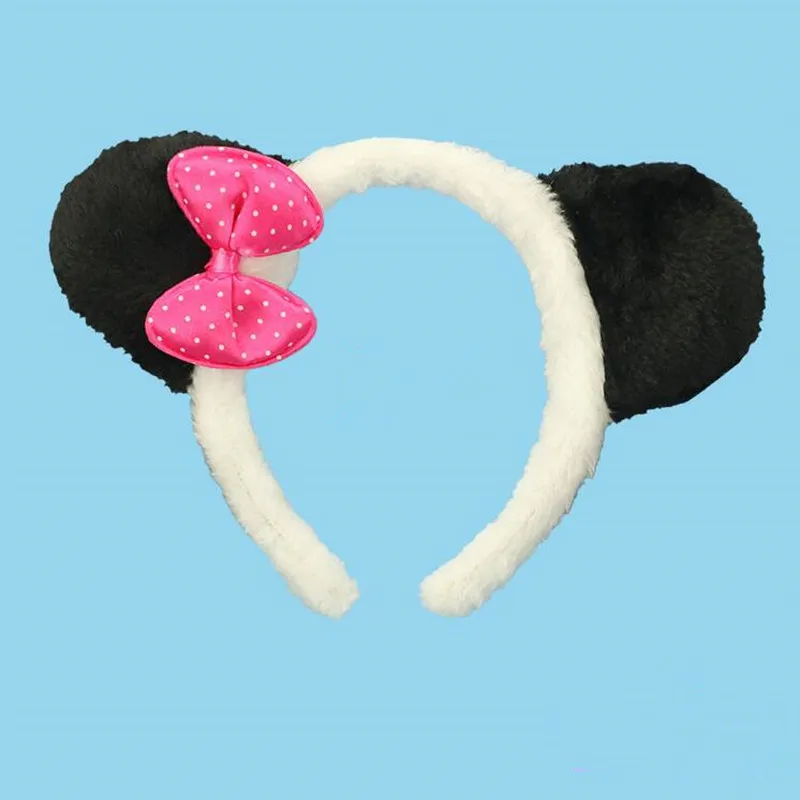 Панда принцесса макияж Вечеринка взрослый ребенок животное уши повязка на