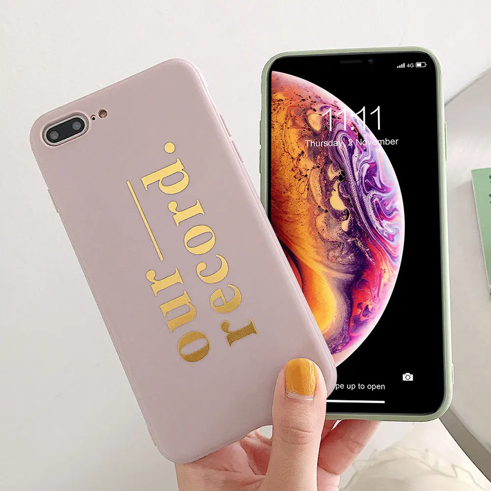 KISSCASE чехол для телефона с английскими словами iPhone XR 6 6S 7 8 Plus мягкие чехлы из ТПУ X XS