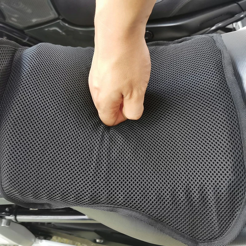 

Чехол для подушки мотоциклетного воздушного сиденья, крутой 3D надувной чехол для сиденья, противоскользящий ударопрочный дышащий сетчатый...