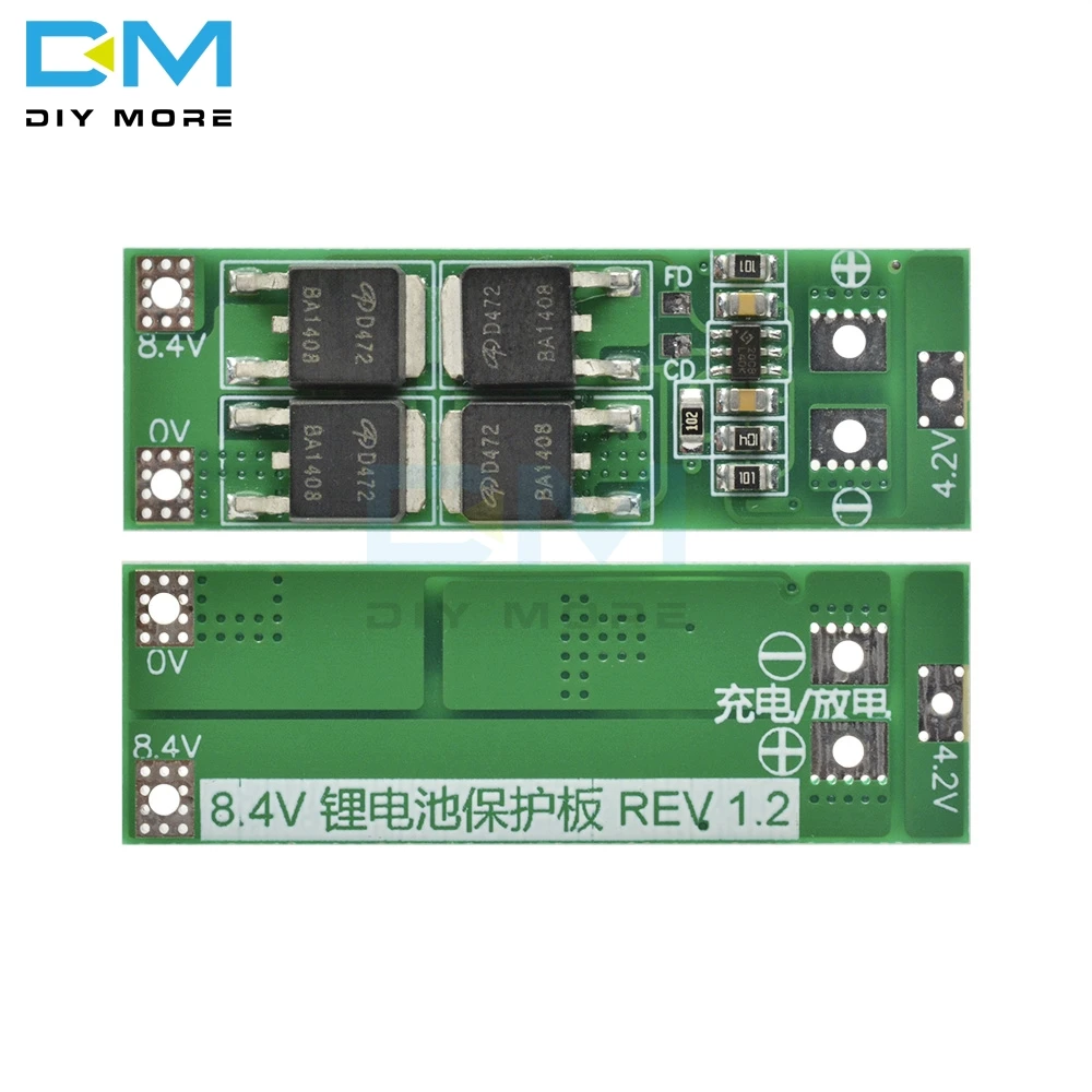 Standard 2S 10A 20A 7,4 V 8,4 V 18650 полимерная литиевая батарея защита BMS плата Стандартный баланс Модуль Diy Электронный - Цвет: Standard