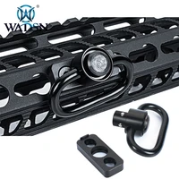 wadsn tactical qd sling mount for keymod rail system loop push button base attachment adapter me04032 hunting weapon accessories