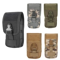 1 pc tactical camo belt pouch military bag molle 600d tratical case cover mobile phone coque portable bag hunting accessaries hl