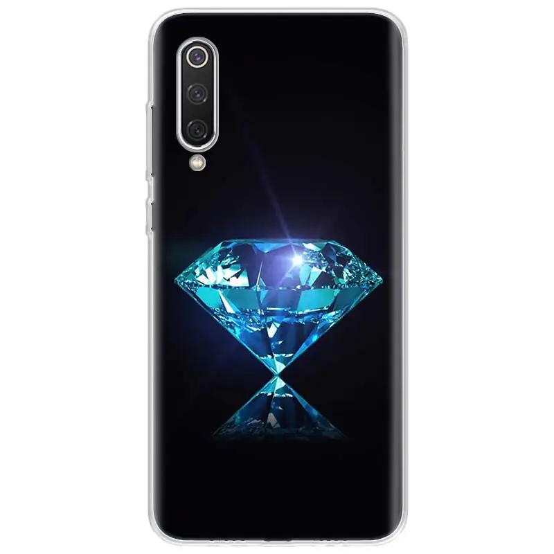Чехол для телефона с бриллиантовым кольцом и надписью Just Print Xiaomi Redmi Note 9s 8T 8 7 6 6A 8A 5