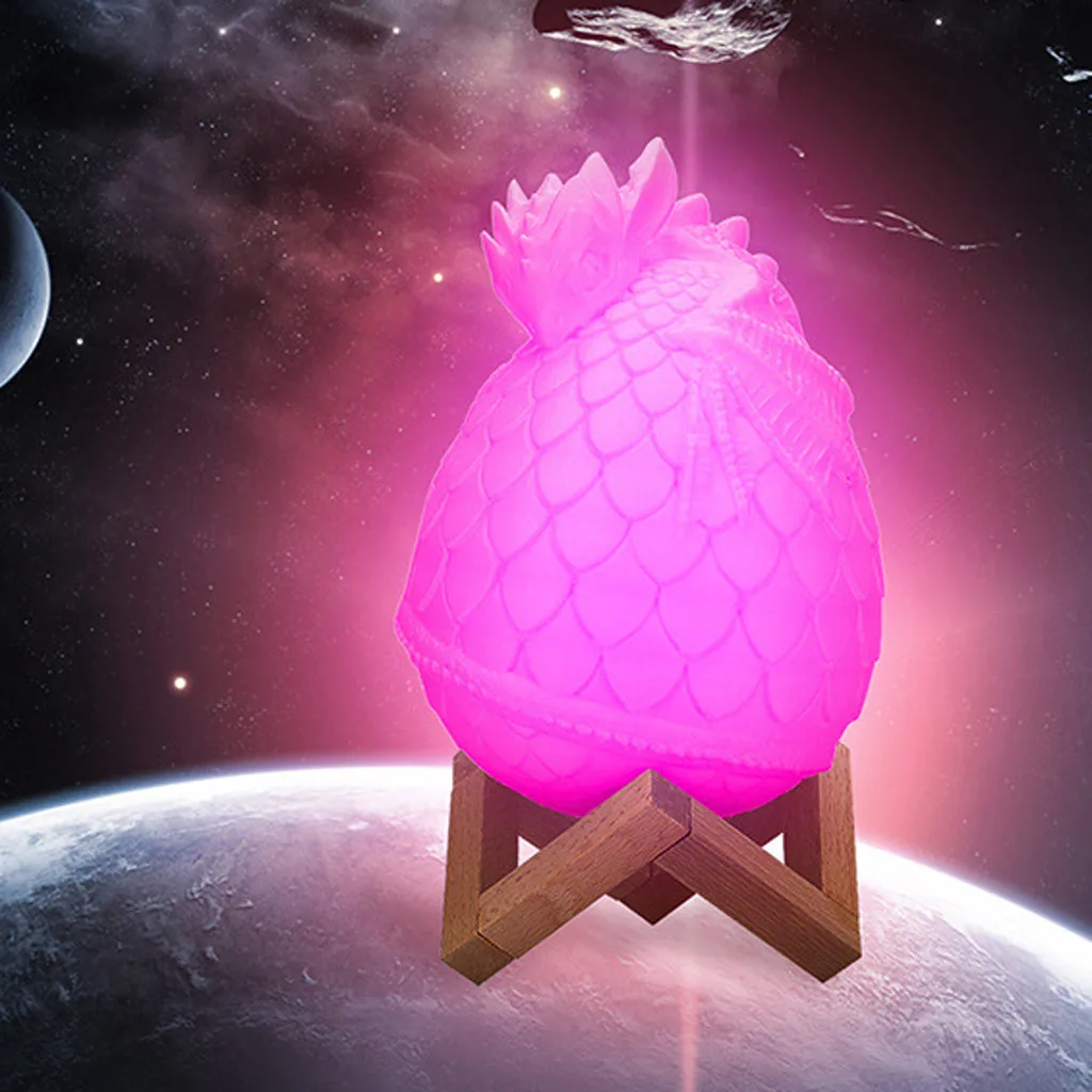 3D принт Ночной светильник светодиодный Домашний Настольный s домашняя спальня