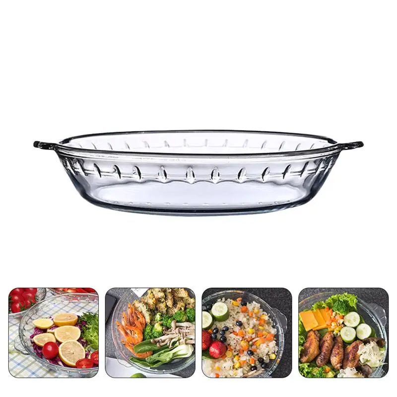 

1Pc Housewarming Gift Food Serving Dish Tableware Microwave Plate for Banquet Home